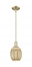 Innovations Lighting 716-1S-AB-G459-6ME - Preston Bulb - 1 Light - 6 inch - Antique Brass - Mini Pendant