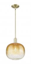 Innovations Lighting 716-1S-AB-G481-10AM - Brookhaven Sphere - 1 Light - 6 inch - Antique Brass - Mini Pendant