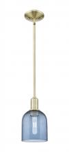 Innovations Lighting 716-1S-AB-G558-6BL - Bella - 1 Light - 6 inch - Antique Brass - Stem hung - Mini Pendant