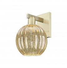 Innovations Lighting 716-1W-AB-G458-7ME - Preston Globe - 1 Light - 6 inch - Antique Brass - Sconce