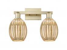 Innovations Lighting 716-2W-AB-G459-6ME - Preston Bulb - 2 Light - 16 inch - Antique Brass - Bath Vanity Light