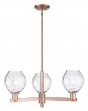 Innovations Lighting 716-3CR-AC-G362 - Waverly - 3 Light - 28 inch - Antique Copper - Stem hung - Pendant