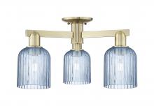 Innovations Lighting 716-3F-AB-G559-5BL - Bridal Veil - 3 Light - 6 inch - Antique Brass - Semi-Flush Mount