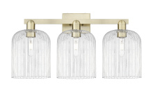 Innovations Lighting 716-3W-AB-G559-8CL - Bridal Veil - 3 Light - 27 inch - Antique Brass - Bath Vanity Light