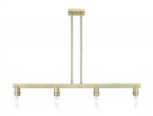 Innovations Lighting 716-4I-AB - Arcadia - 4 Light - 46 inch - Antique Brass - Linear Pendant