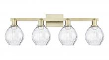 Innovations Lighting 716-4W-AB-G362 - Waverly - 4 Light - 33 inch - Antique Brass - Bath Vanity Light