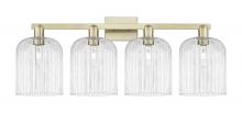 Innovations Lighting 716-4W-AB-G559-8CL - Bridal Veil - 4 Light - 35 inch - Antique Brass - Bath Vanity Light