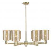 Innovations Lighting 716-6CR-AB-G116 - Cobbleskill - 6 Light - 35 inch - Antique Brass - Stem hung - Chandelier