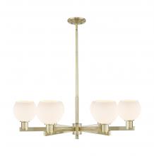 Innovations Lighting 716-6CR-AB-G121-6 - Athens - 6 Light - 36 inch - Antique Brass - Stem hung - Chandelier