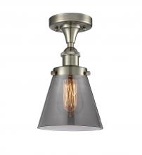 Innovations Lighting 916-1C-SN-G63-LED - Cone - 1 Light - 6 inch - Brushed Satin Nickel - Semi-Flush Mount