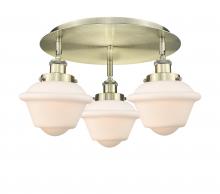 Innovations Lighting 916-3C-AB-G531 - Oxford - 3 Light - 19 inch - Antique Brass - Semi-Flush Mount