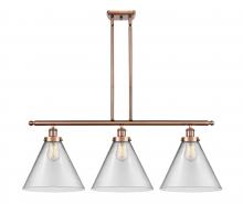Innovations Lighting 916-3I-AC-G42-L - Cone - 3 Light - 36 inch - Antique Copper - Stem Hung - Island Light