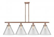 Innovations Lighting 916-4I-AC-G42-L - Cone - 4 Light - 48 inch - Antique Copper - Stem Hung - Island Light