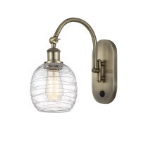 Innovations Lighting 918-1W-AB-G1013 - Belfast - 1 Light - 6 inch - Antique Brass - Sconce