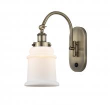 Innovations Lighting 918-1W-AB-G181-LED - Canton - 1 Light - 7 inch - Antique Brass - Adjustable Swing Arm