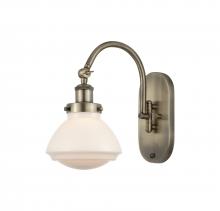 Innovations Lighting 918-1W-AB-G321-LED - Olean - 1 Light - 7 inch - Antique Brass - Adjustable Swing Arm