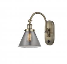 Innovations Lighting 918-1W-AB-G43-LED - Cone - 1 Light - 8 inch - Antique Brass - Adjustable Swing Arm