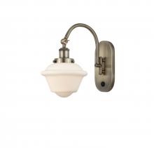 Innovations Lighting 918-1W-AB-G531-LED - Oxford - 1 Light - 8 inch - Antique Brass - Adjustable Swing Arm