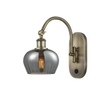 Innovations Lighting 918-1W-AB-G93 - Fenton - 1 Light - 7 inch - Antique Brass - Sconce
