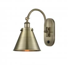 Innovations Lighting 918-1W-AB-M13-AB-LED - Appalachian - 1 Light - 8 inch - Antique Brass - Adjustable Swing Arm