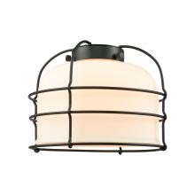 Innovations Lighting G71-CE - Bell Cage 9" Diameter Wire Cage - Matte White Shade