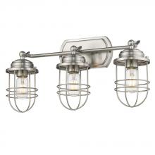 Golden 9808-OFM NB-SD - Golden Lighting Seaport 2-light Outdoor Ceiling in Natural Black