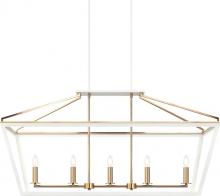 Matteo Lighting C67005WHAG - Mavonshire Chandelier