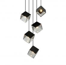 Matteo Lighting C30505MB - Cube Pendant