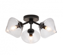 Matteo Lighting X81743BKCL - NOVO Ceiling Mount