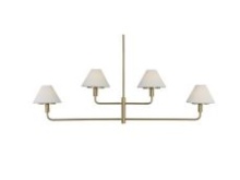 Generation Lighting GLC1244SB - Mendota Four Light Chandelier