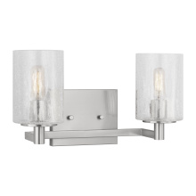 Generation Lighting GLV1032EN/BS - Two Light Wall/Bath