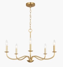 Generation Lighting GLC1205SB - Abells Five Light Chandelier