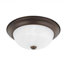 Capital 219022BZ - 2 Light Flush Mount
