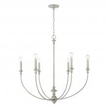 Capital 443061PY - 6 Light Chandelier