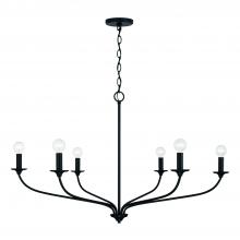 Capital 449961MB - 6 Light Chandelier
