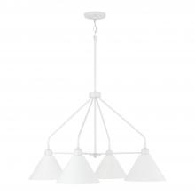 Capital 451341WE - 4 Light Chandelier