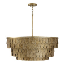 Capital 461661AGO - 6 Light Chandelier