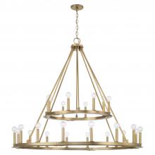 Capital 4910AD - 24 Light 2-Tier Ring Chandelier