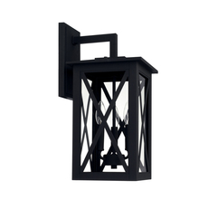 Capital 926631BK - Three Light Outdoor Wall Lantern