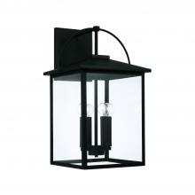 Capital 948041BK - 4 Light Outdoor Wall Lantern