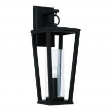 Capital 948112BK - 1 Light Outdoor Wall Lantern