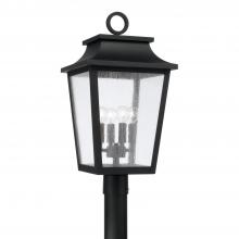 Capital 953345BK - 4 Light Outdoor Post Lantern