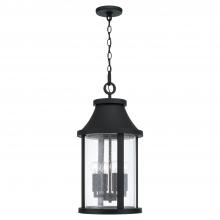 Capital 953644BK - 4 Light Outdoor Hanging Lantern