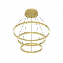 Kuzco Lighting CH87332-BG - Cerchio 32-in Brushed Gold LED Chandeliers