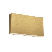 Kuzco Lighting AT67010-BG-UNV - Mica 10-in Brushed Gold LED Wall Sconce