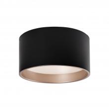 Kuzco Lighting FM11414-BK-5CCT - Mousinni 14-in Black LED Flush Mount