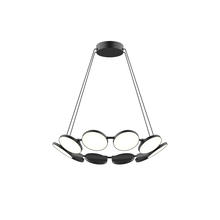 Kuzco Lighting CH72225-BK - Novel 25-in Black LED Chandeliers