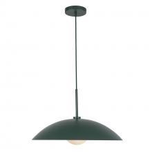 Kuzco Lighting PD56019-PGN - Regent 19-in Pine Green Socket Pendant