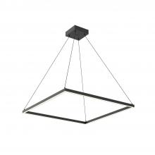 Kuzco Lighting PD88132-BK-UNV-010 - Piazza 32-in Black LED Pendant