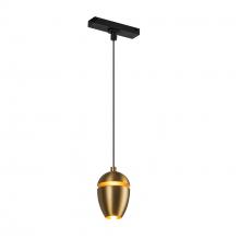 Kuzco Lighting TRP89703-BG - Eloa 3-in Brushed Gold Trilo Track Pendant